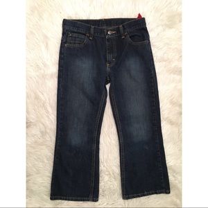 Boys wrangler bootcut jeans size 10 Husky